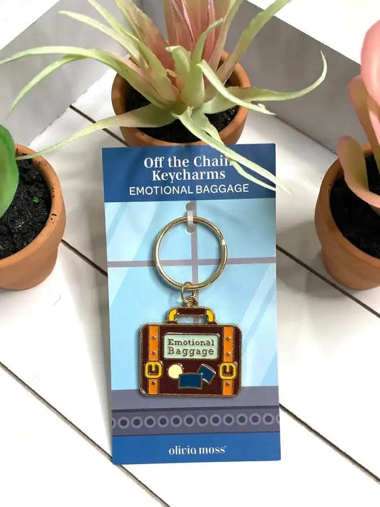 Off the Chain Keycharms- Emotional Baggage