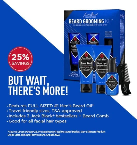 Beard Grooming Kit Gift Set
