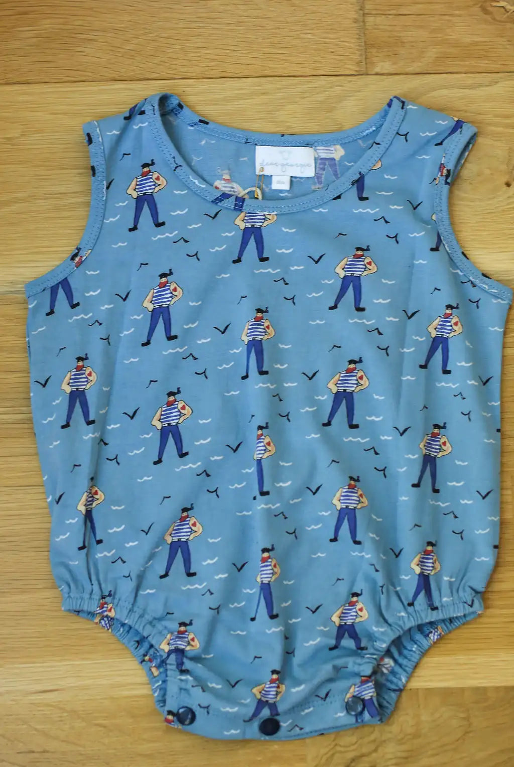 Dear Georgie Pirate Baby Romper 18 months