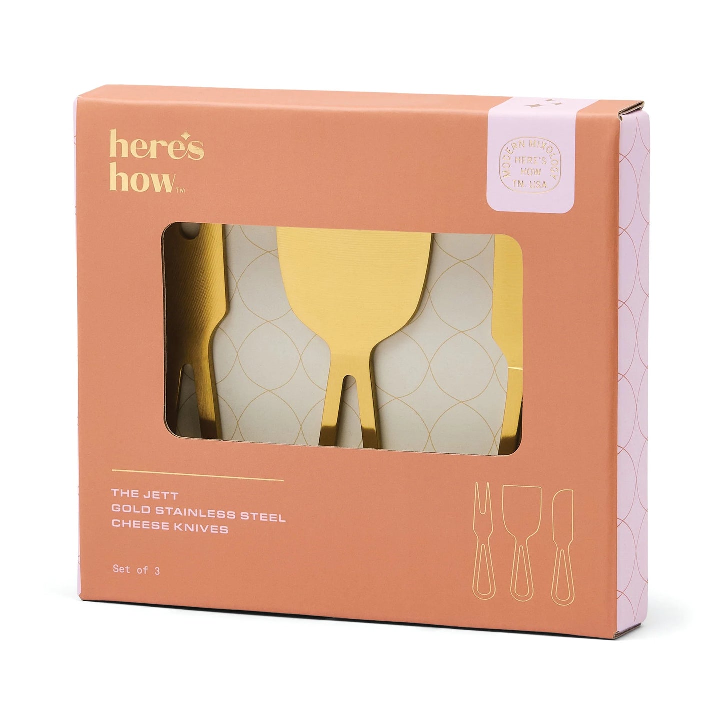 The Jett Cheese Knife Set