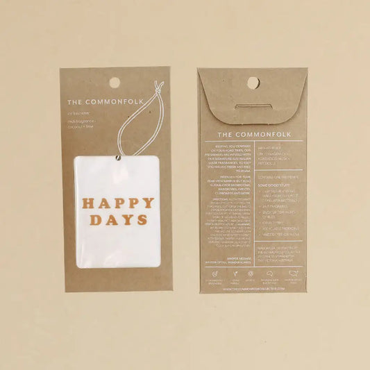 Happy Days Air Freshener