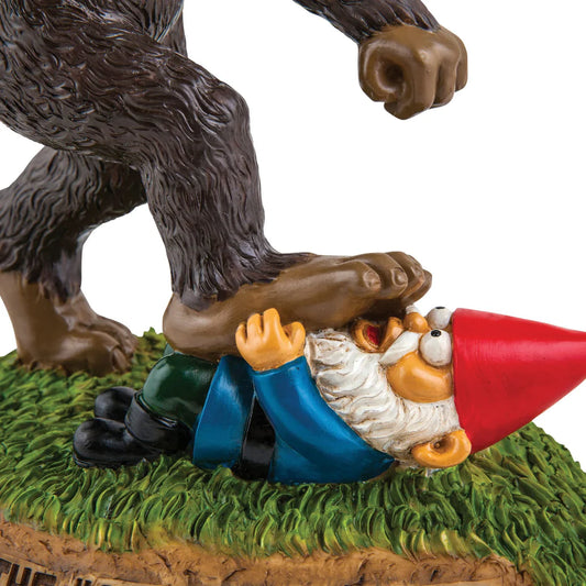 Bigmouth Sasquatch The Gnome Wrecker Garden Statue