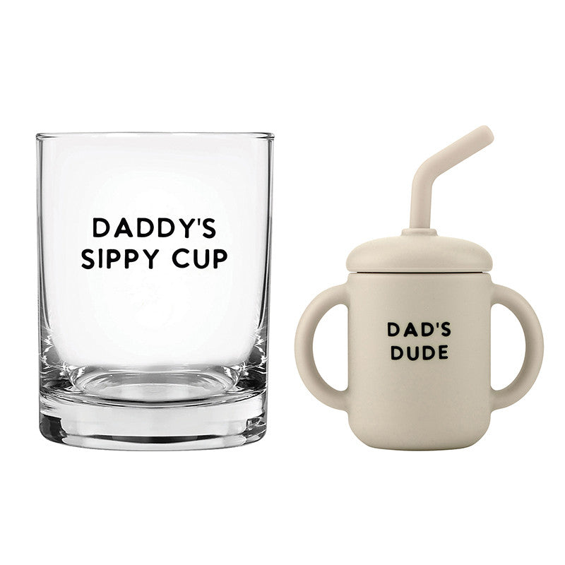 Stephan Baby Dad's Dude Sippy Cup Gift Set