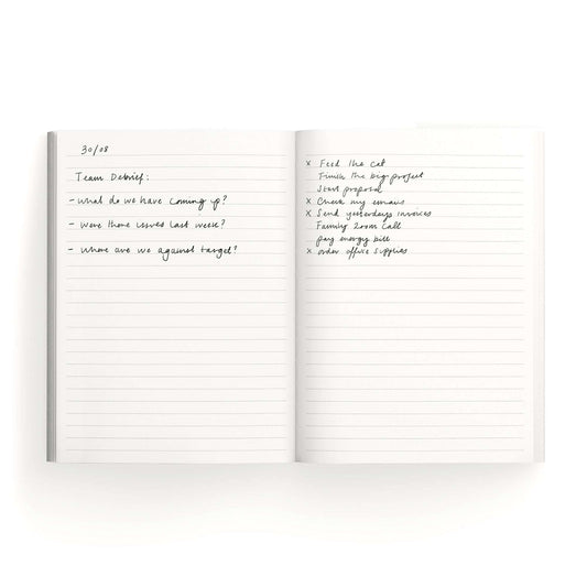 Outside The Box Paperback Notebook