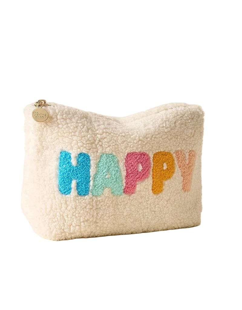 Teddy Pouch-Happy