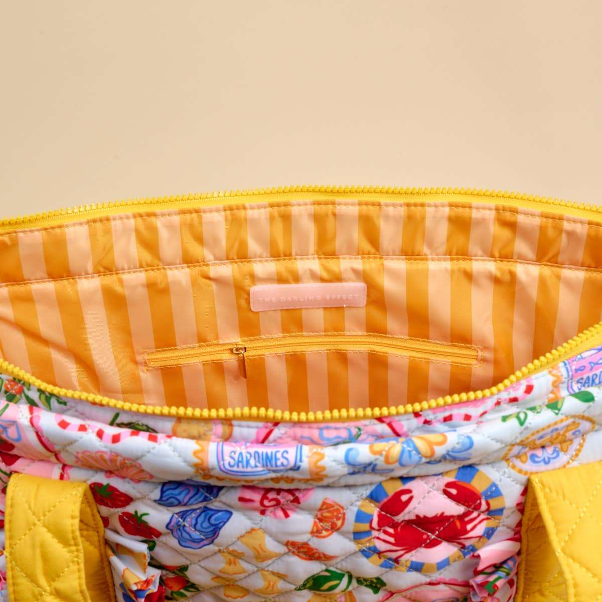 The Everyday Quilted Tote Bag-Ciao Bella