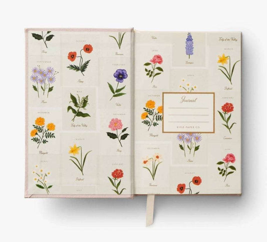 Birth Month Mini Embroidered Journal