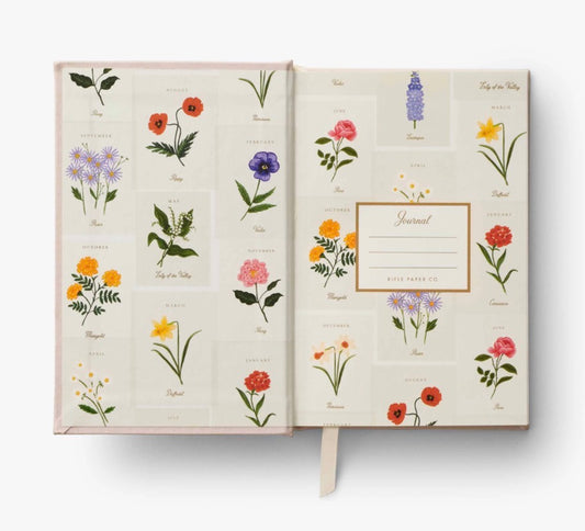 Birth Month Mini Embroidered Journal