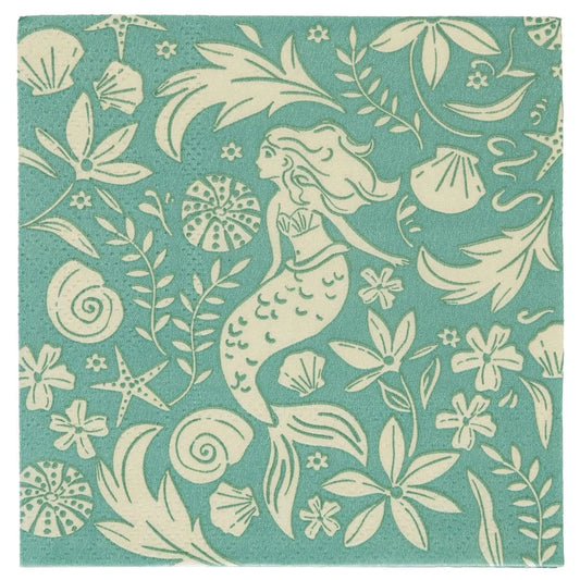 Mermaid Cocktail Paper Napkins