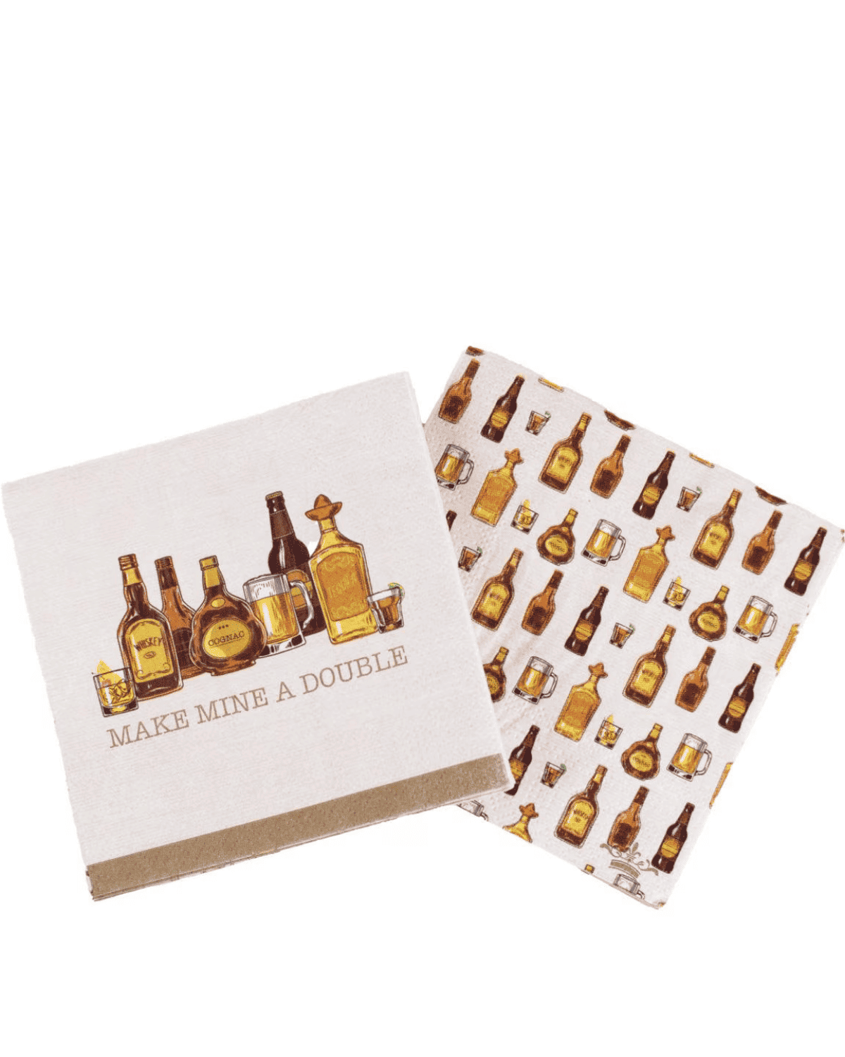 Make Mine A Double Cocktail Napkin