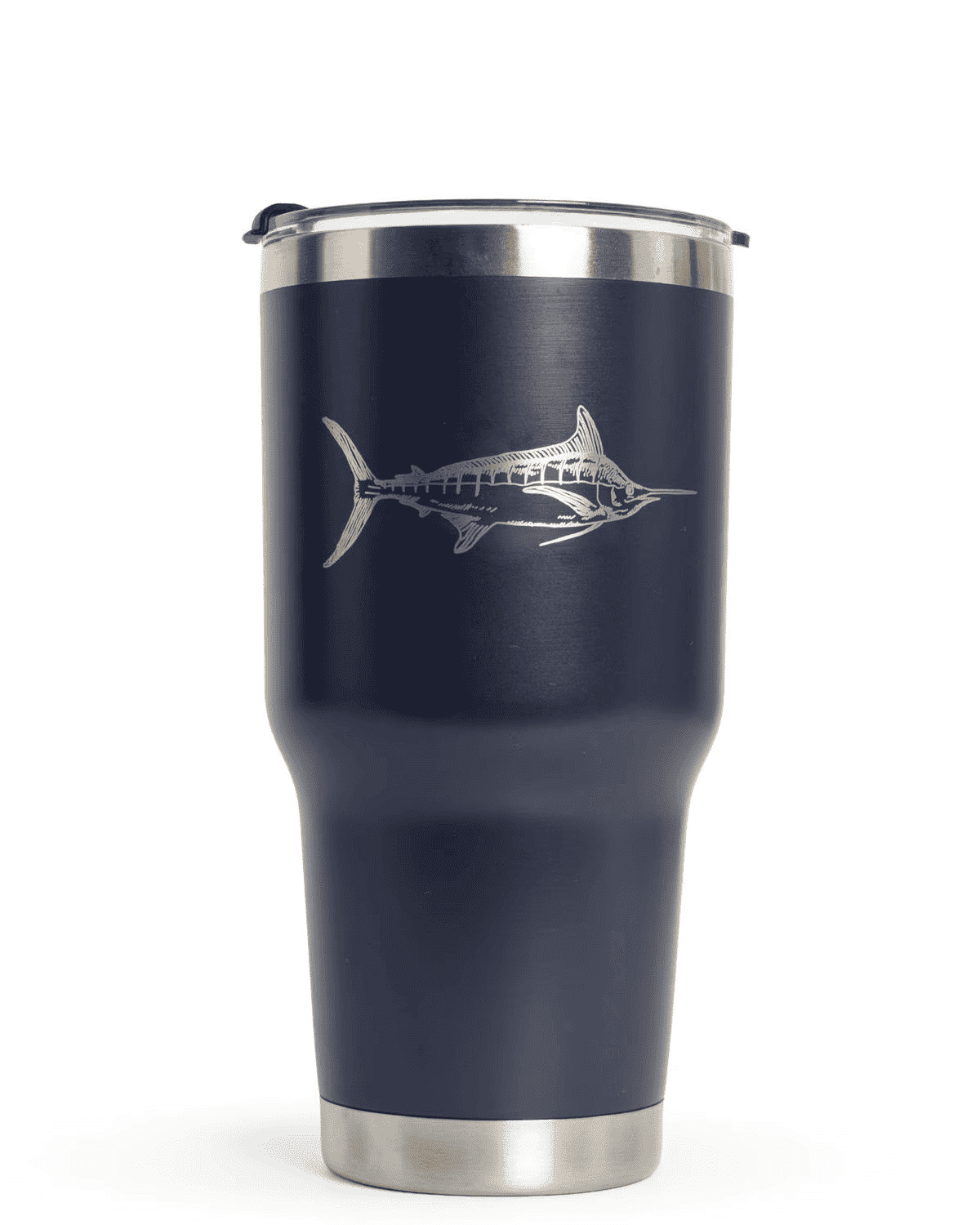 Marlin Etched Tumbler