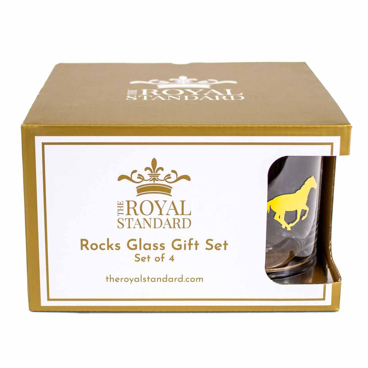 Mustang Rocks Glass Gift Set