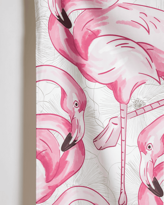 Bonaire Flamingo Giant Beach Towel