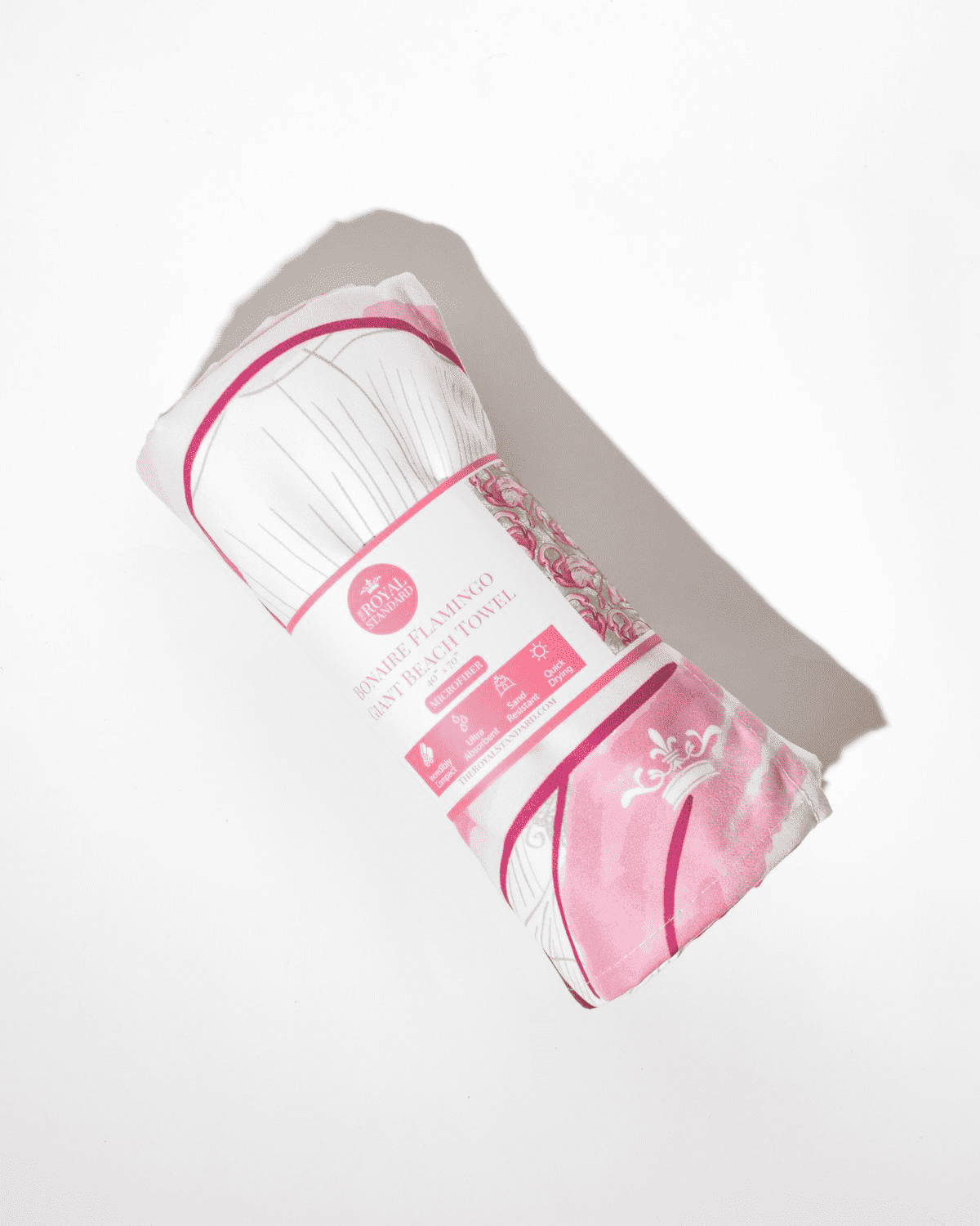Bonaire Flamingo Giant Beach Towel