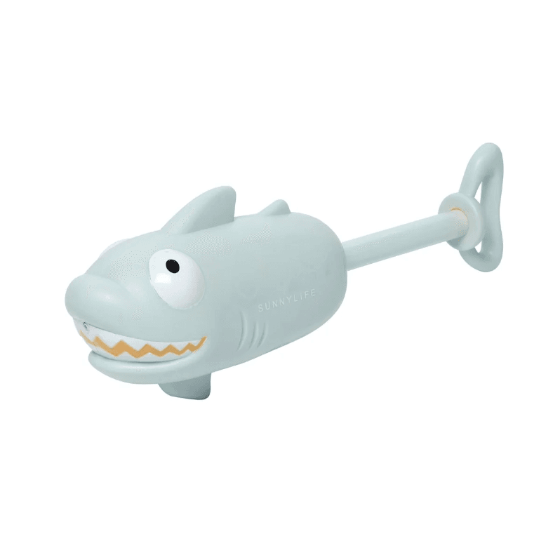 Water Squirters Shark Pastel Blue