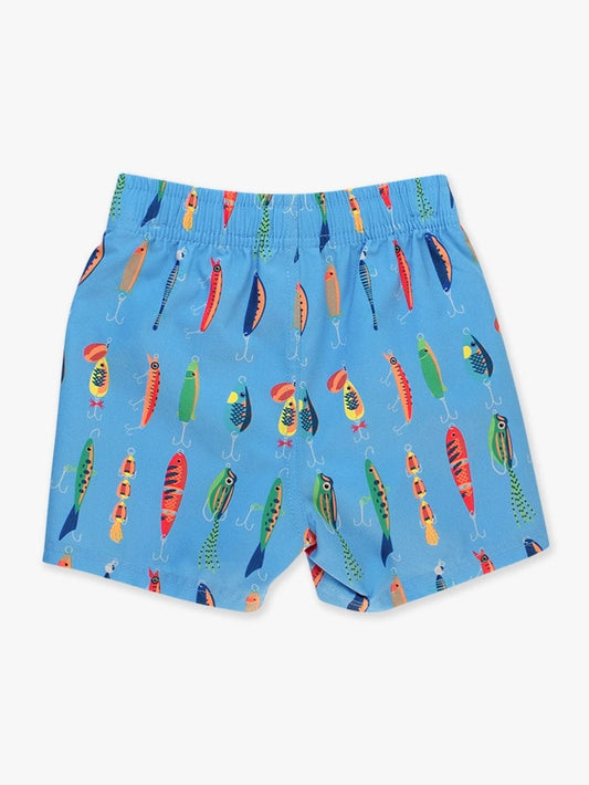 Boys Gone Fishin Performance Hybrid Swim Trunks