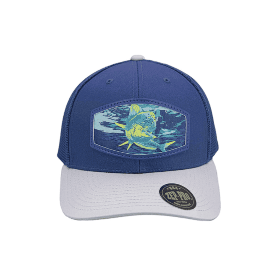 Mahi-mahi Woven Patch Rope Hat.