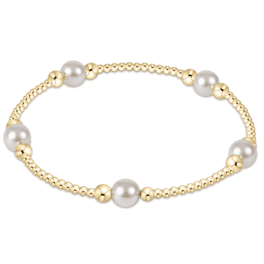 Purpose Pearl Gold Bracelet