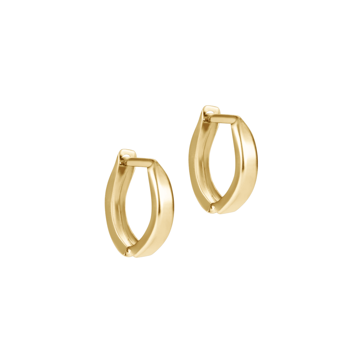 Huggie Gold 0.5” Hoop
