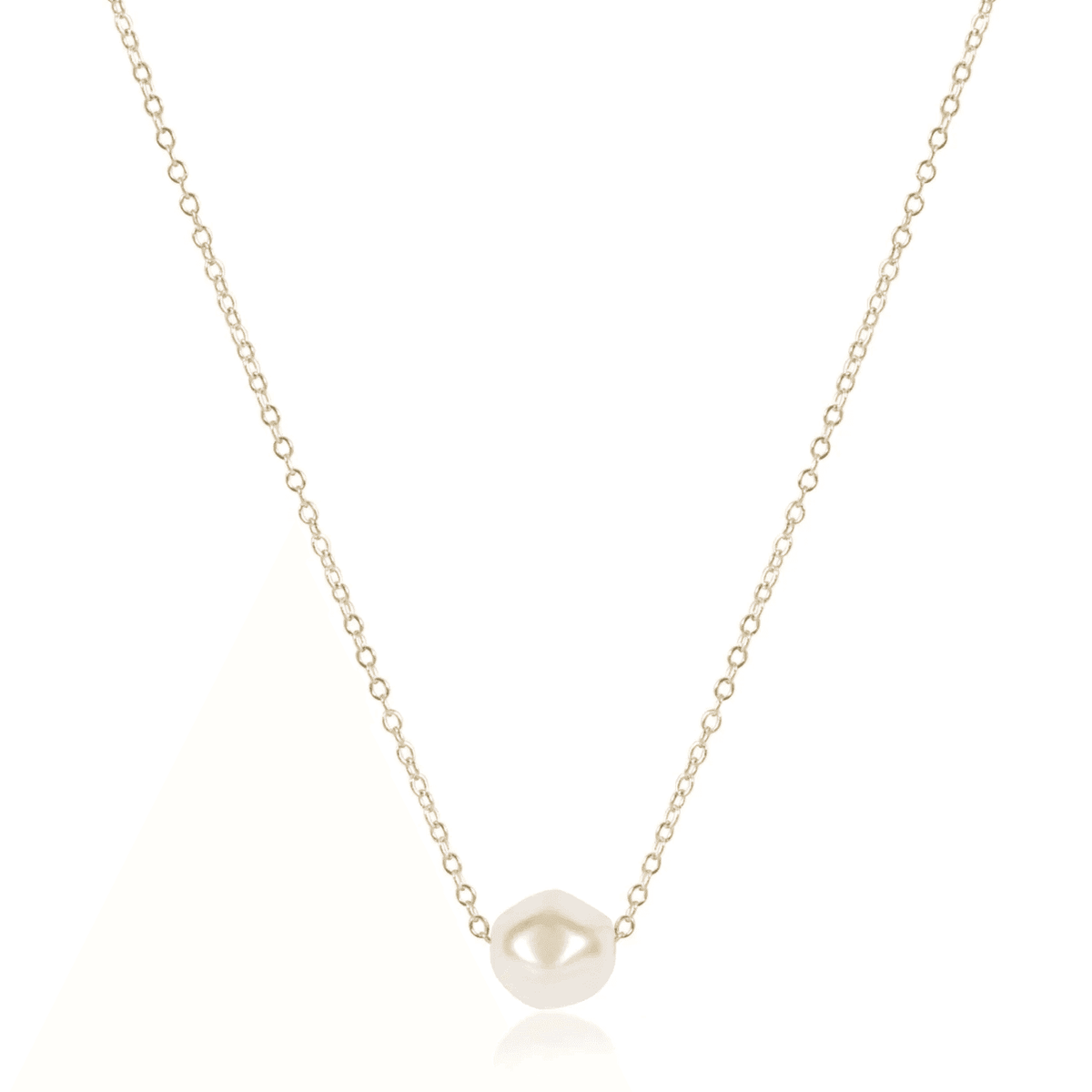 16" Necklace Gold - Admire Pearl