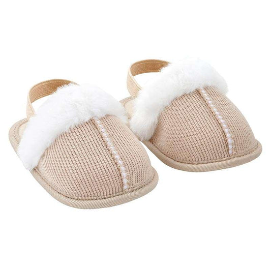 Tan Slipper 6-12 mo