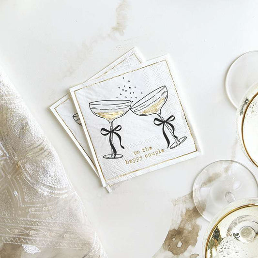 Paper napkin-Happy Couple
