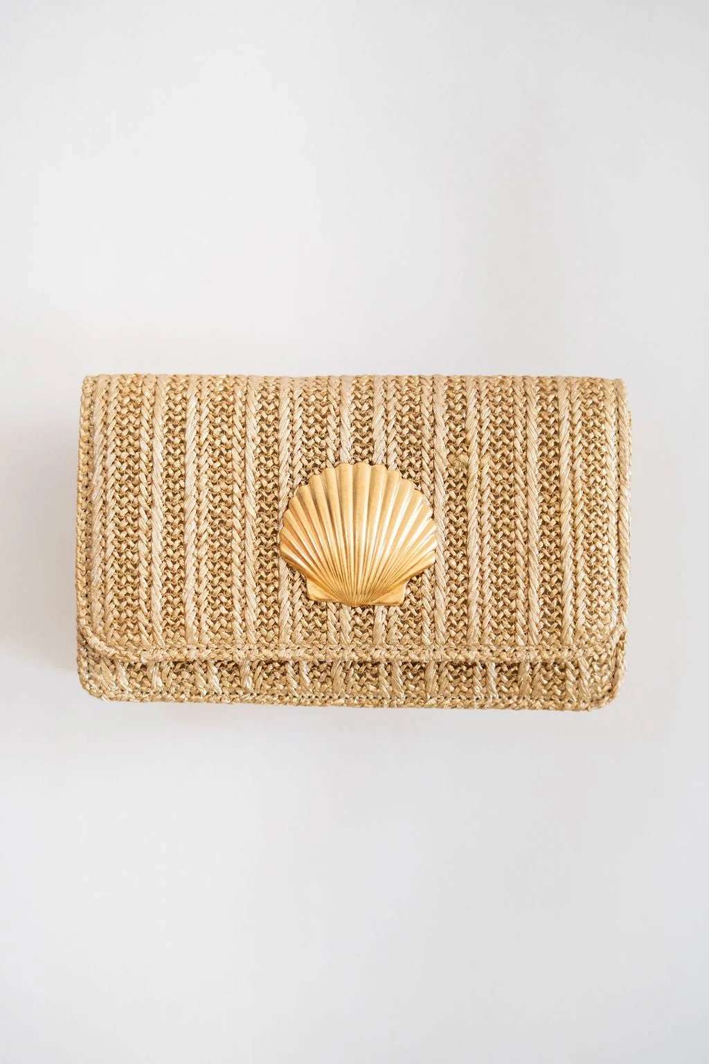 Ruby Gold Fabric Purse with Charms
