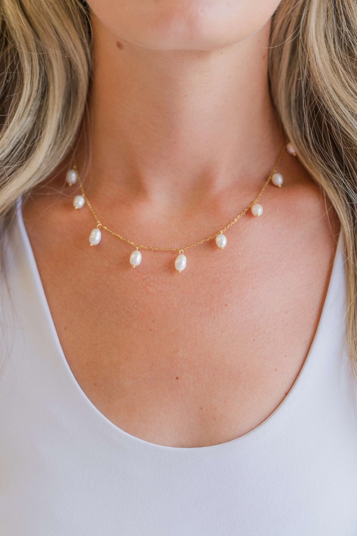 Pearl Drop Necklace