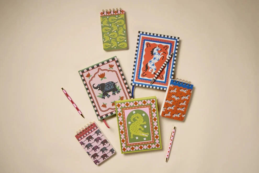 A Dopo Wire Notepad- Crocodile