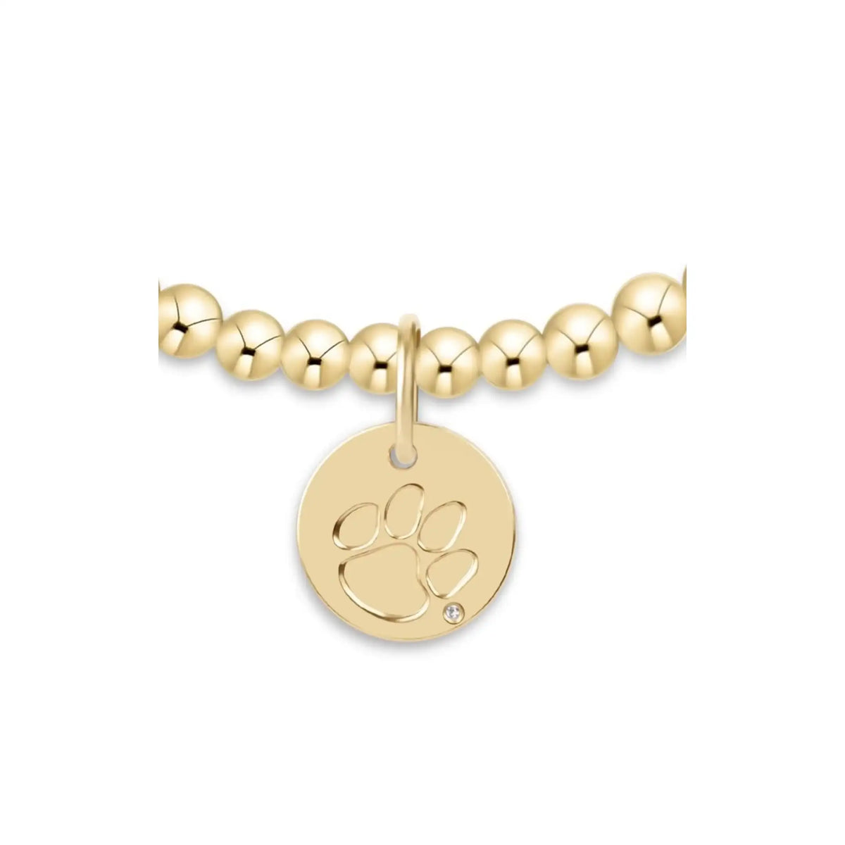eCOLLEGIATE Classic Gold 3mm Bracelet