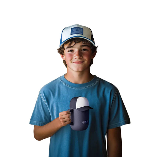 Asobu Happy Trucker Hat Insulated Mug 12 oz