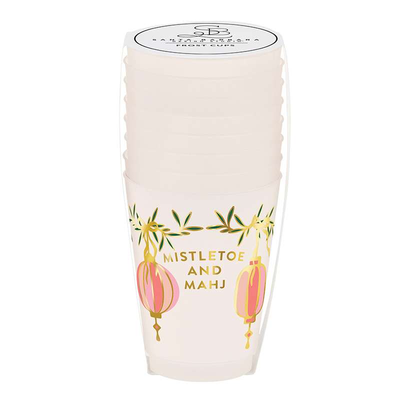 Frost Cup-Mistletoe and Mahj