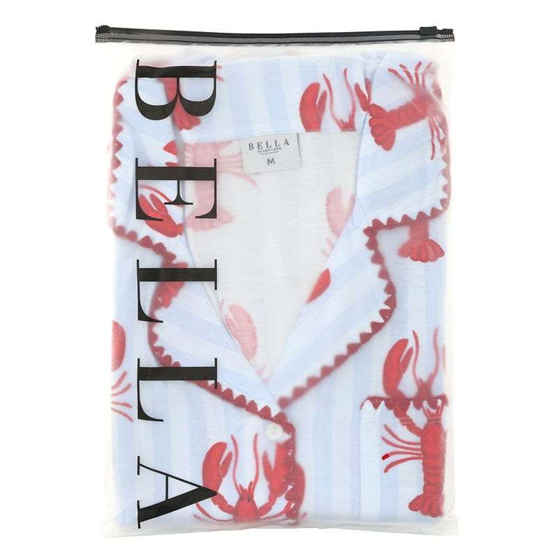 Whipstitch Short Sleeve Lobster PJ with Shorts