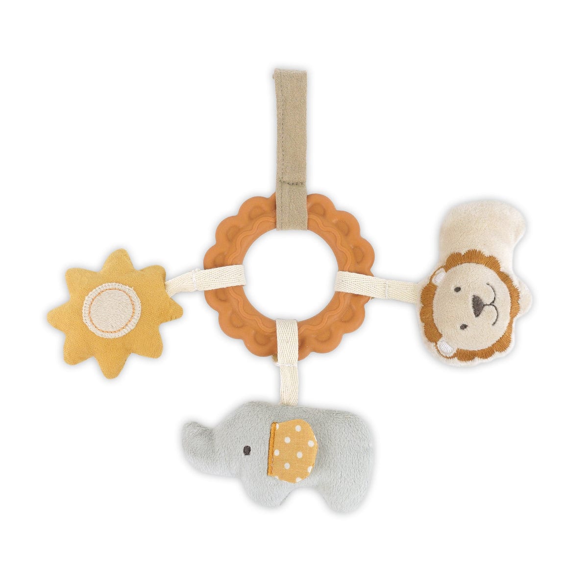 Safari and friends, ring activity toy