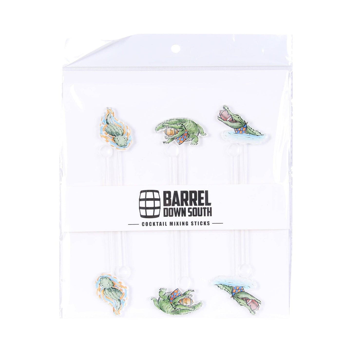 Alligators Cocktail Stirrers