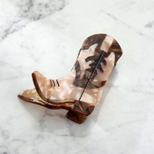 Cowgirl / Cowboy Boot Hair Clip - Coachella and Stagecoach