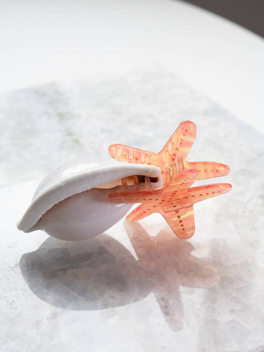 Eco Friendly Starfish Hair Clip, Medium