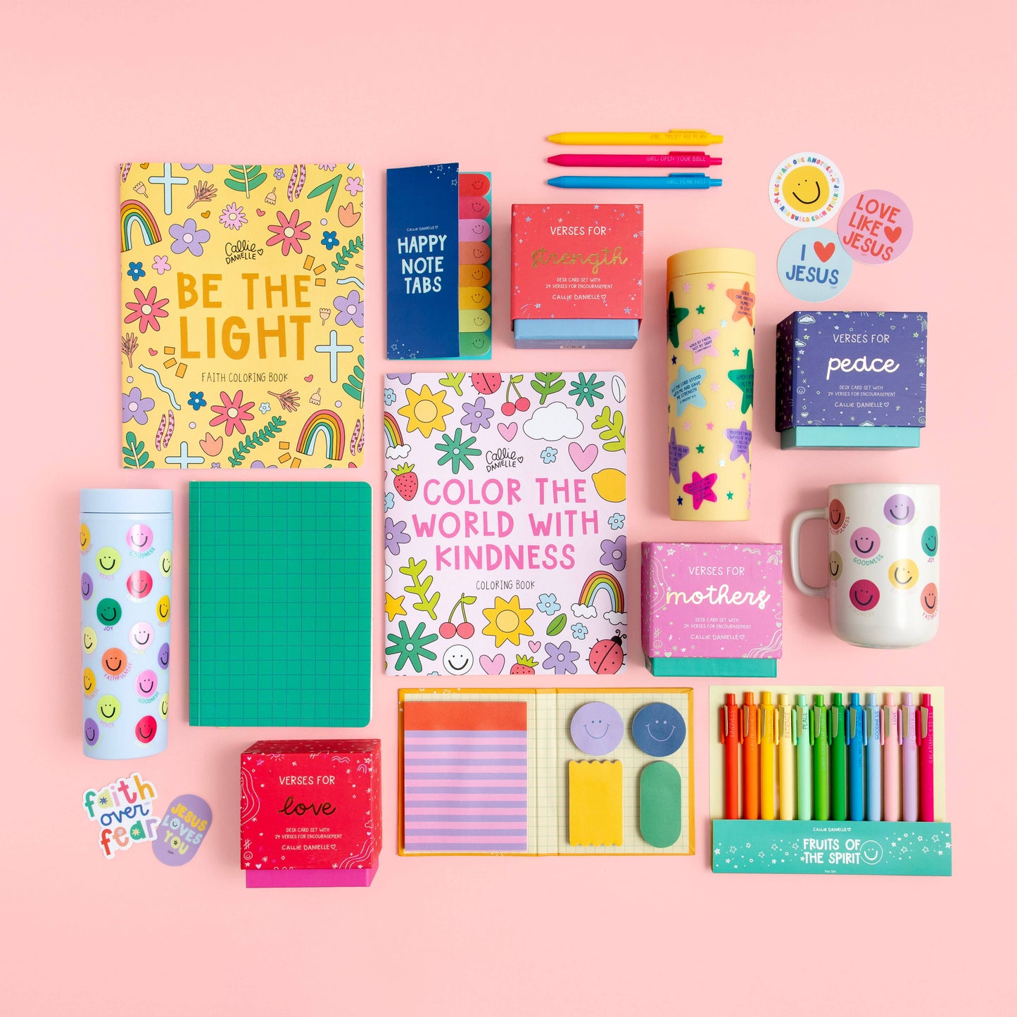 Verses for Peace – Bible Verse Card Set with Display Stand