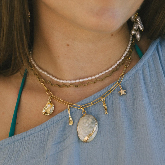 Coastal Caviar Necklace
