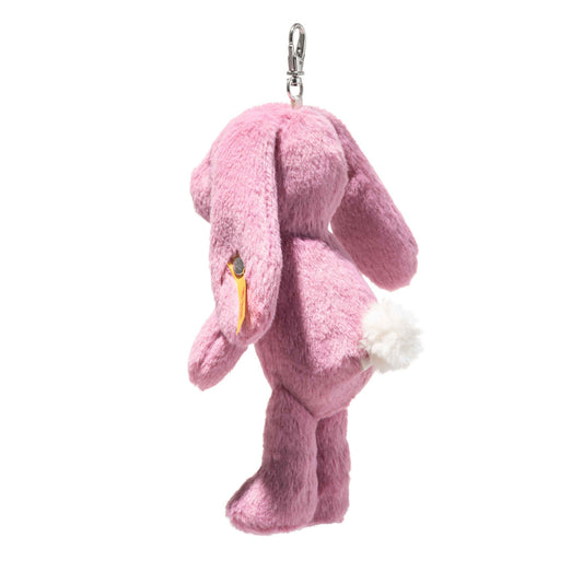 Hoppie Rabbit Bright Pink Keyring