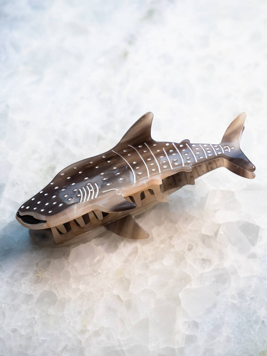 Eco Friendly Whale Shark Hair Clip, Large