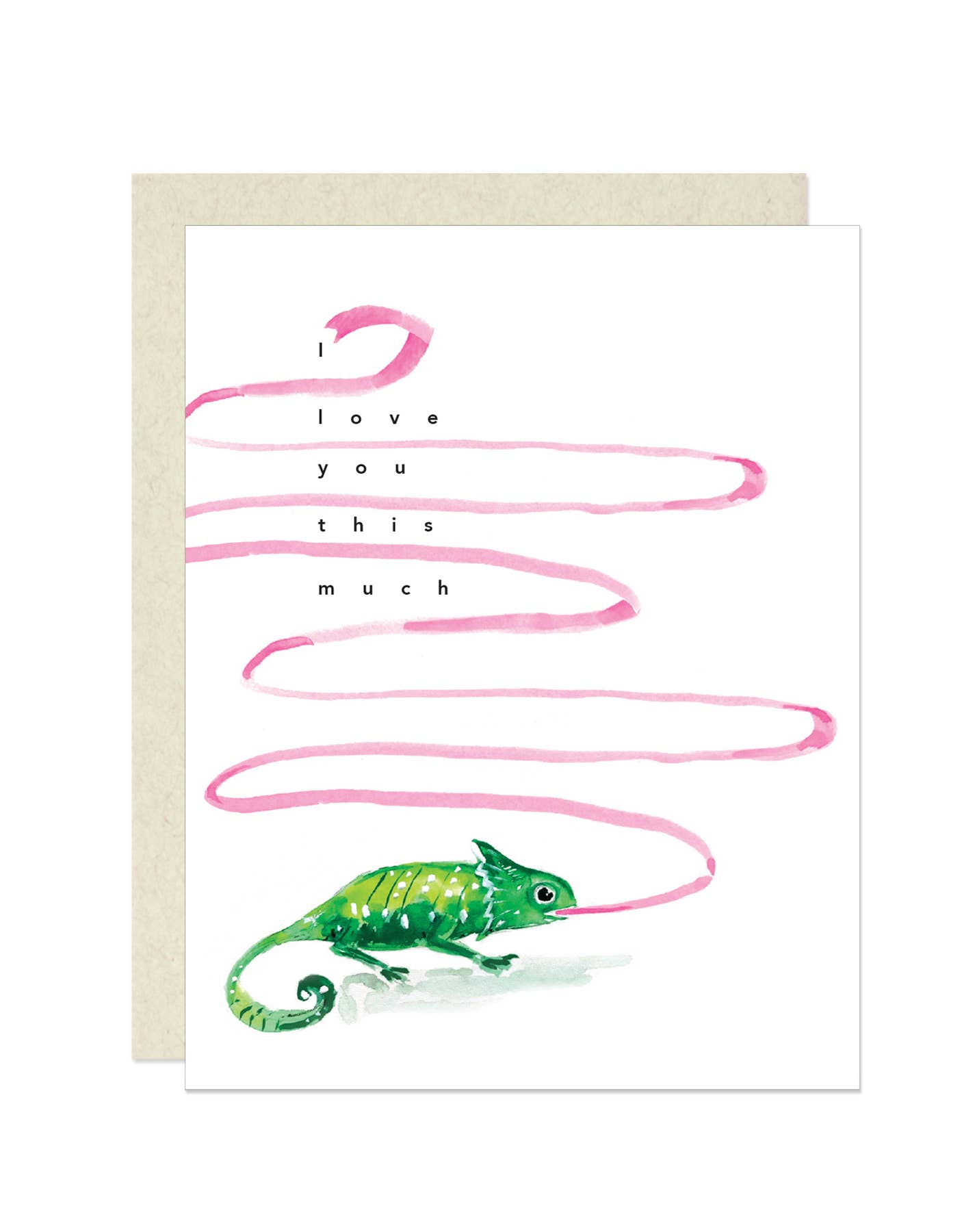 Love You This Much Greeting Card