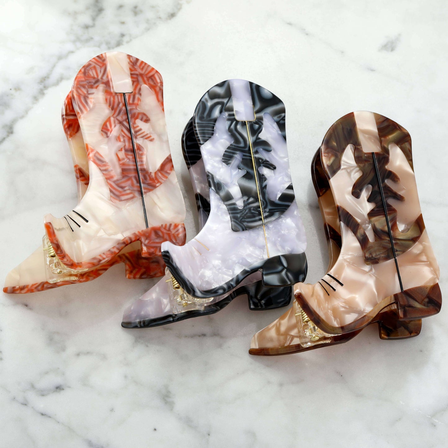 Cowgirl / Cowboy Boot Hair Clip - Coachella and Stagecoach