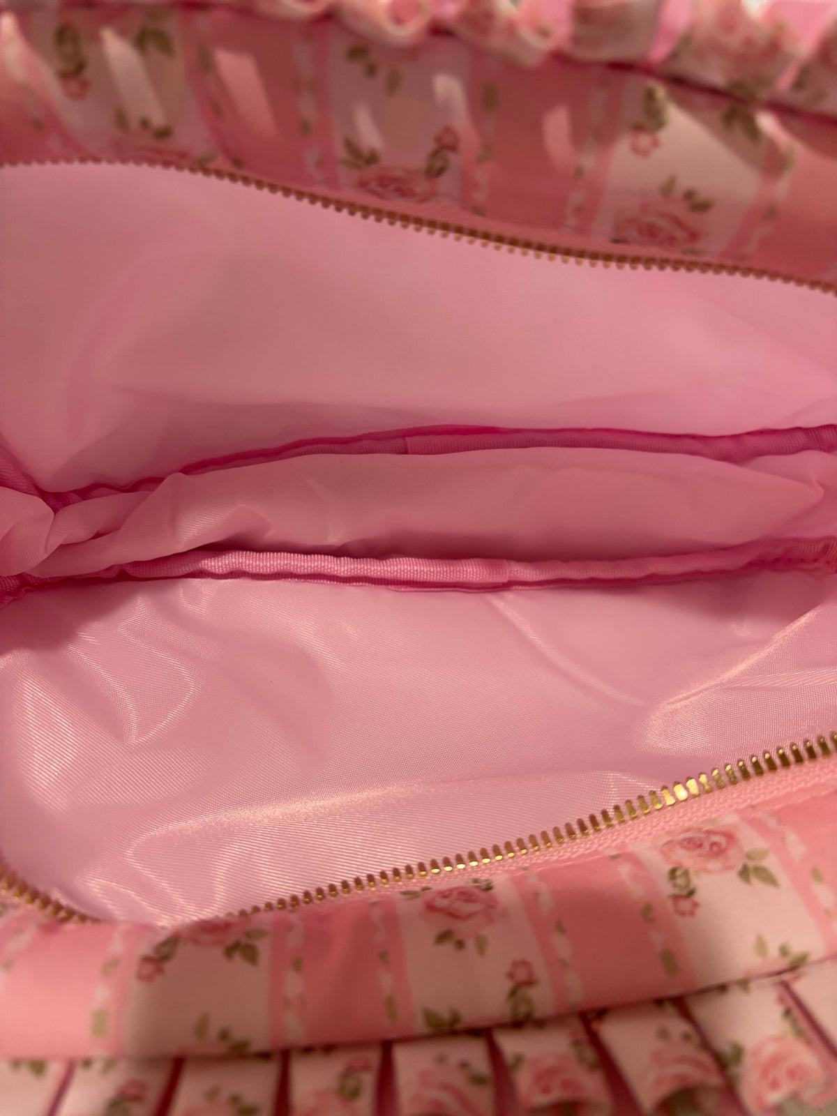 Sweet Rose Cosmetic Bag