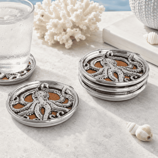 Octopus Drink Coaster Set of 4