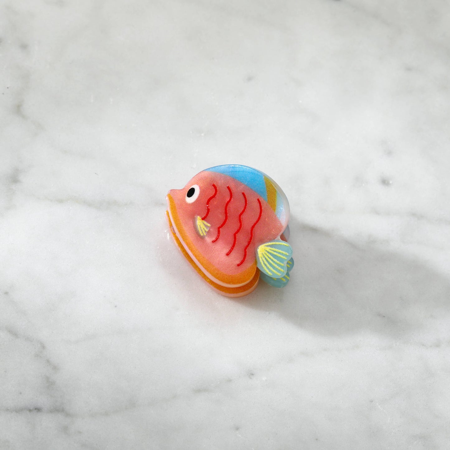 Eco-Friendly Mini Coral Tropical Fish Hair Clip