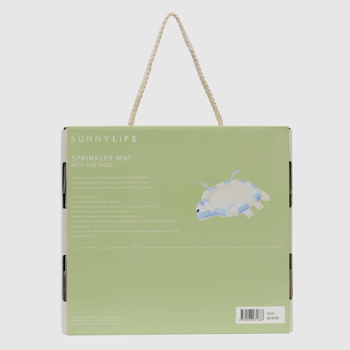 Kids Sprinkler Mat Into the Wild Blue