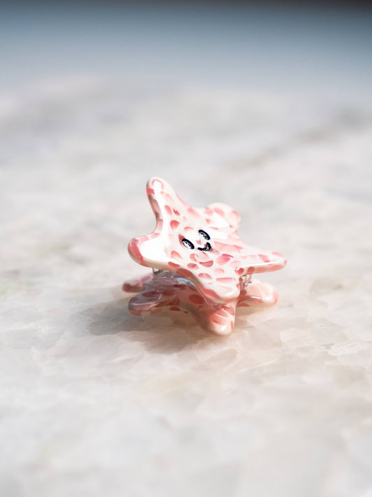 Eco Friendly Starfish Hair Clip, Mini