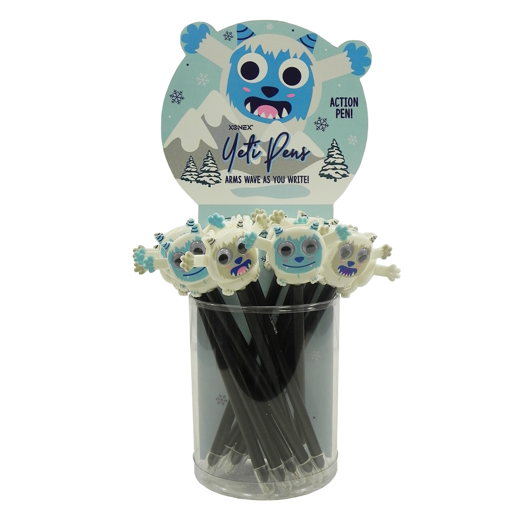 Yeti Pens 1 Display of 24 Pieces