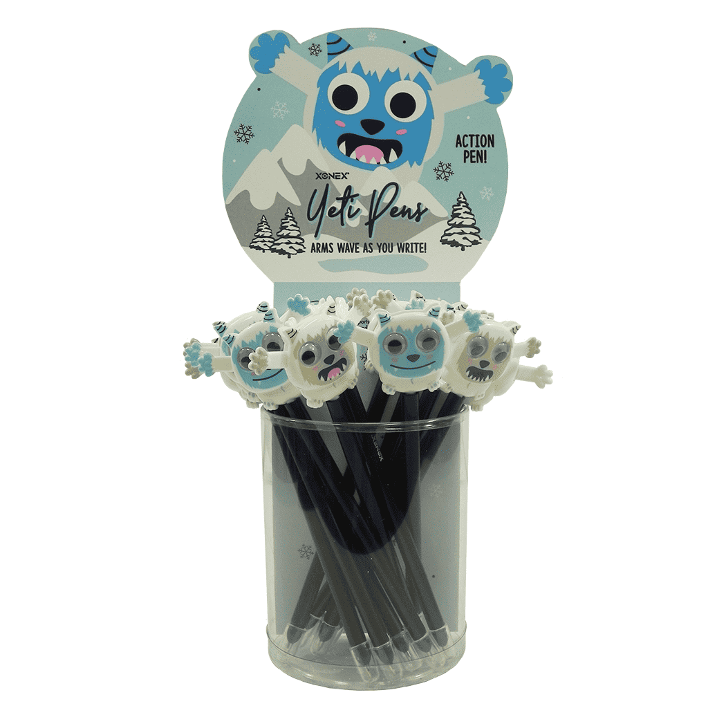 Yeti Pens 1 Display of 24 Pieces